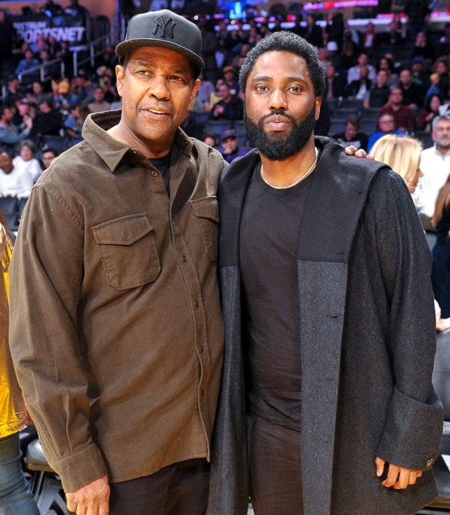 Picture of Denzel Washington and his son