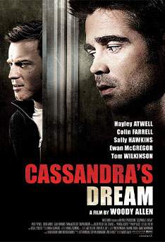 Постер на филма "Сънят на Касандра", част от месечната селекция 20 филма през февруари на NeterraTV+