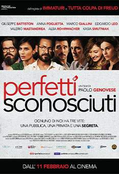 Постер на филма "Перфектни непознати", част от месечната селекция 20 филма през февруари на NeterraTV+